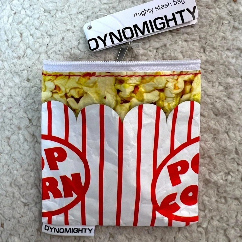Dynomighty Popcorn Mighty Stash Pouch Bag Tyvek Water/Tear Resistant